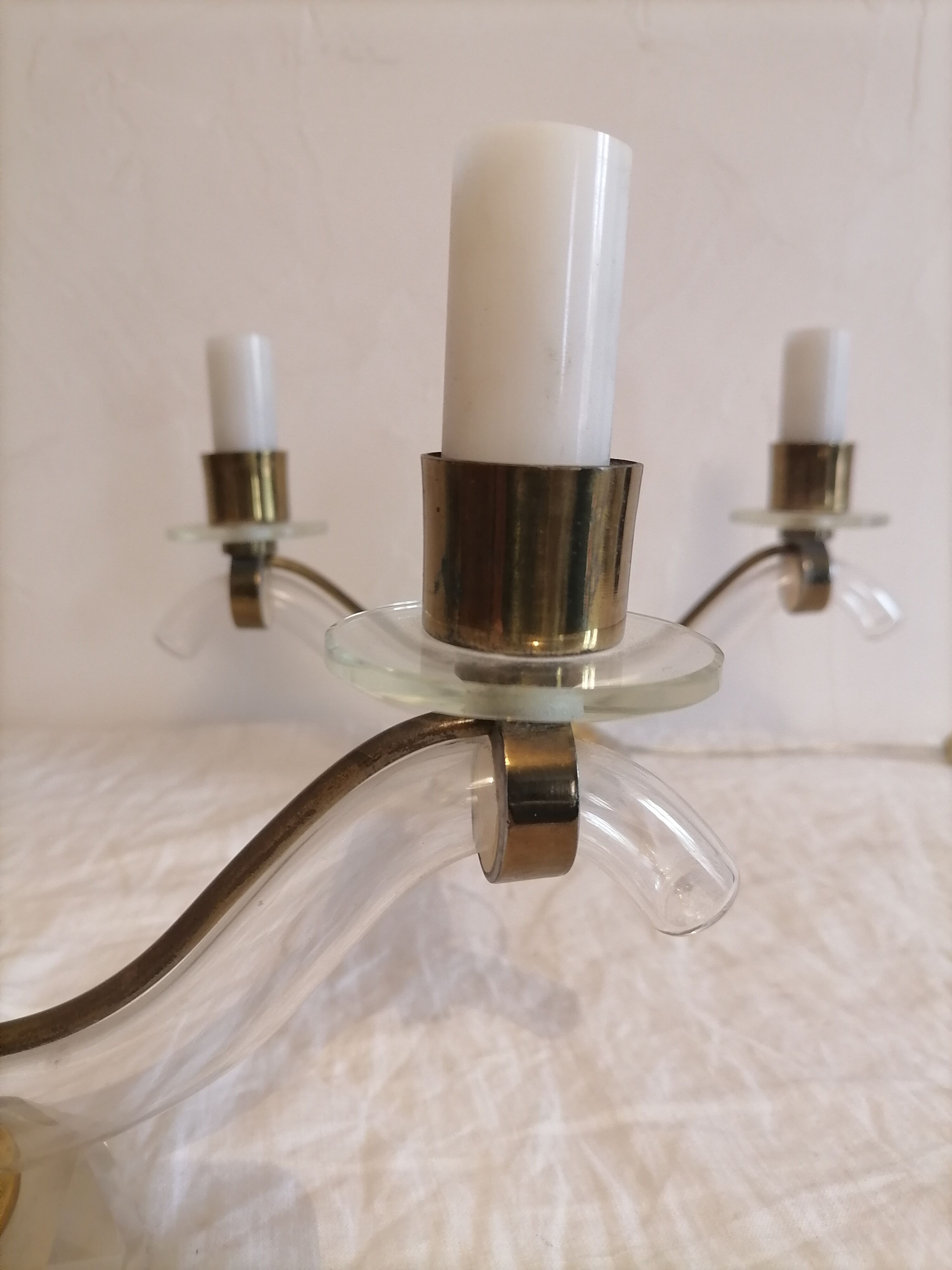 Pair of lamp. Early 20th century.