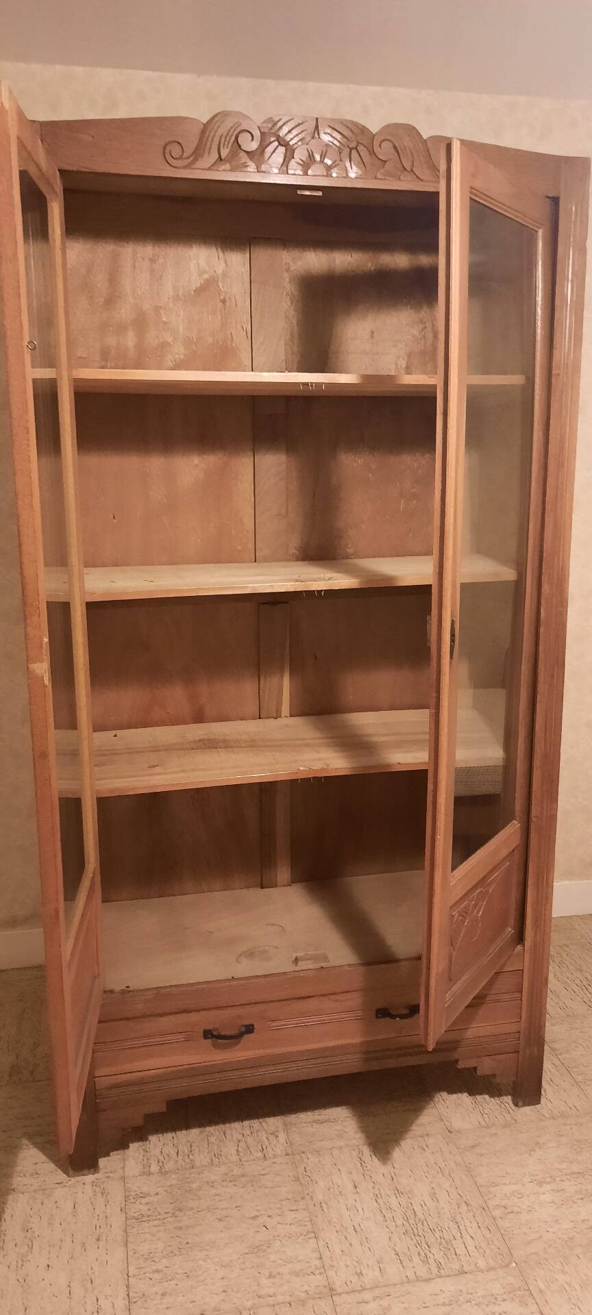 Vintage display cabinet