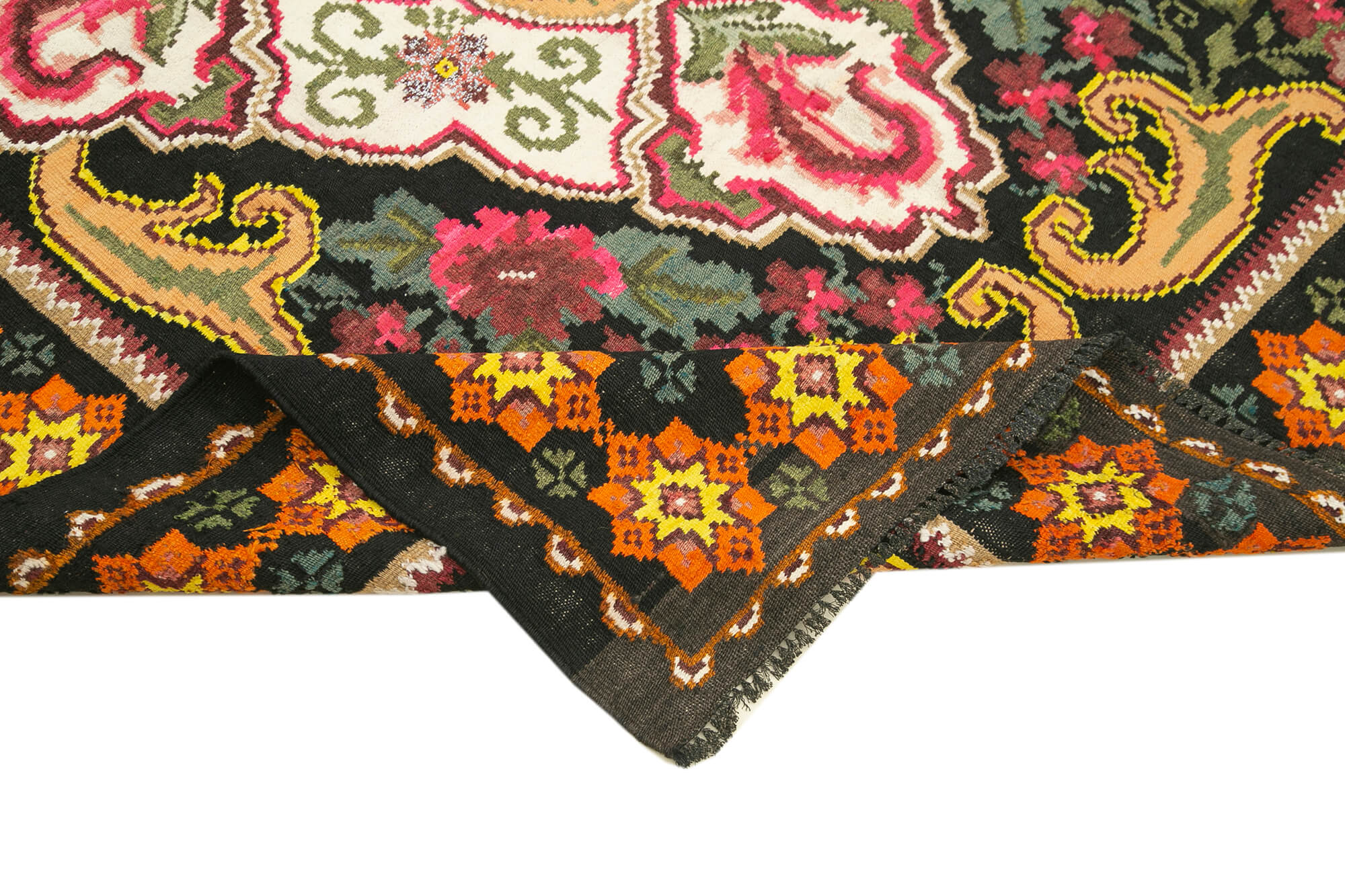 Moldovian rose kilim 220 x 163 cm