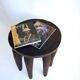 Large Nupe Stool 8 feet 50 cm – Solid wood tribal sculpture, piece