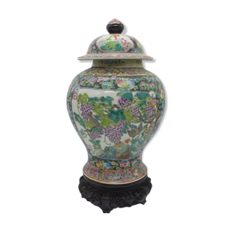 China Potiche porcelain lid H. 39 cm