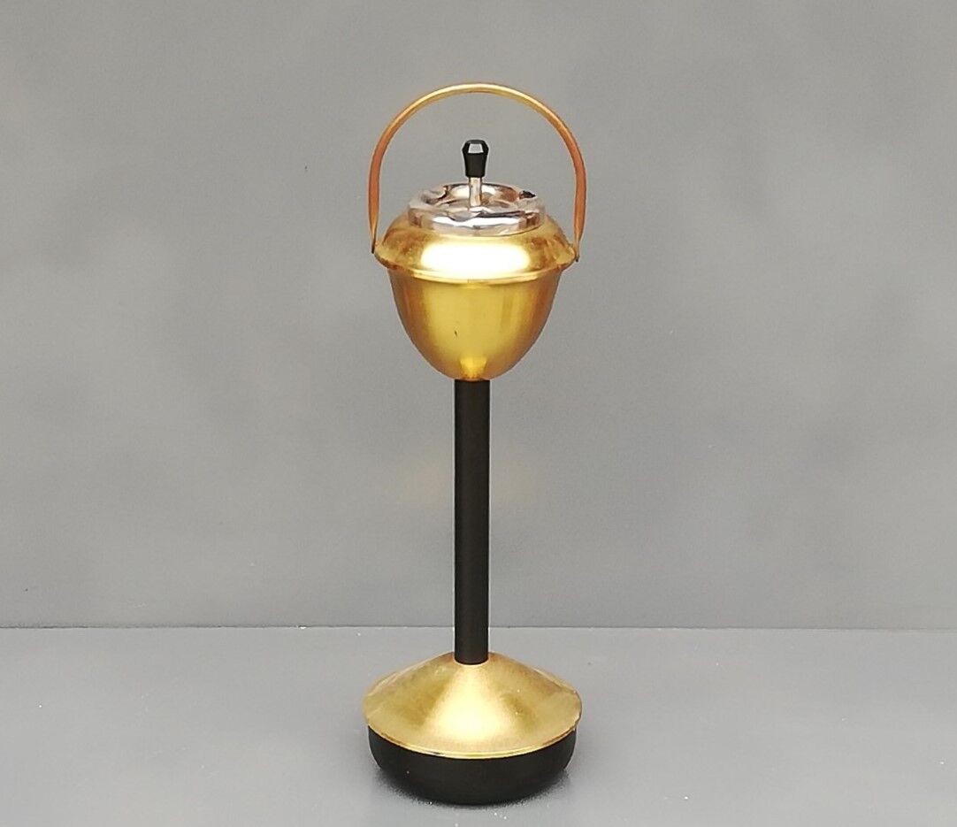 Vintage 50s metal ashtray