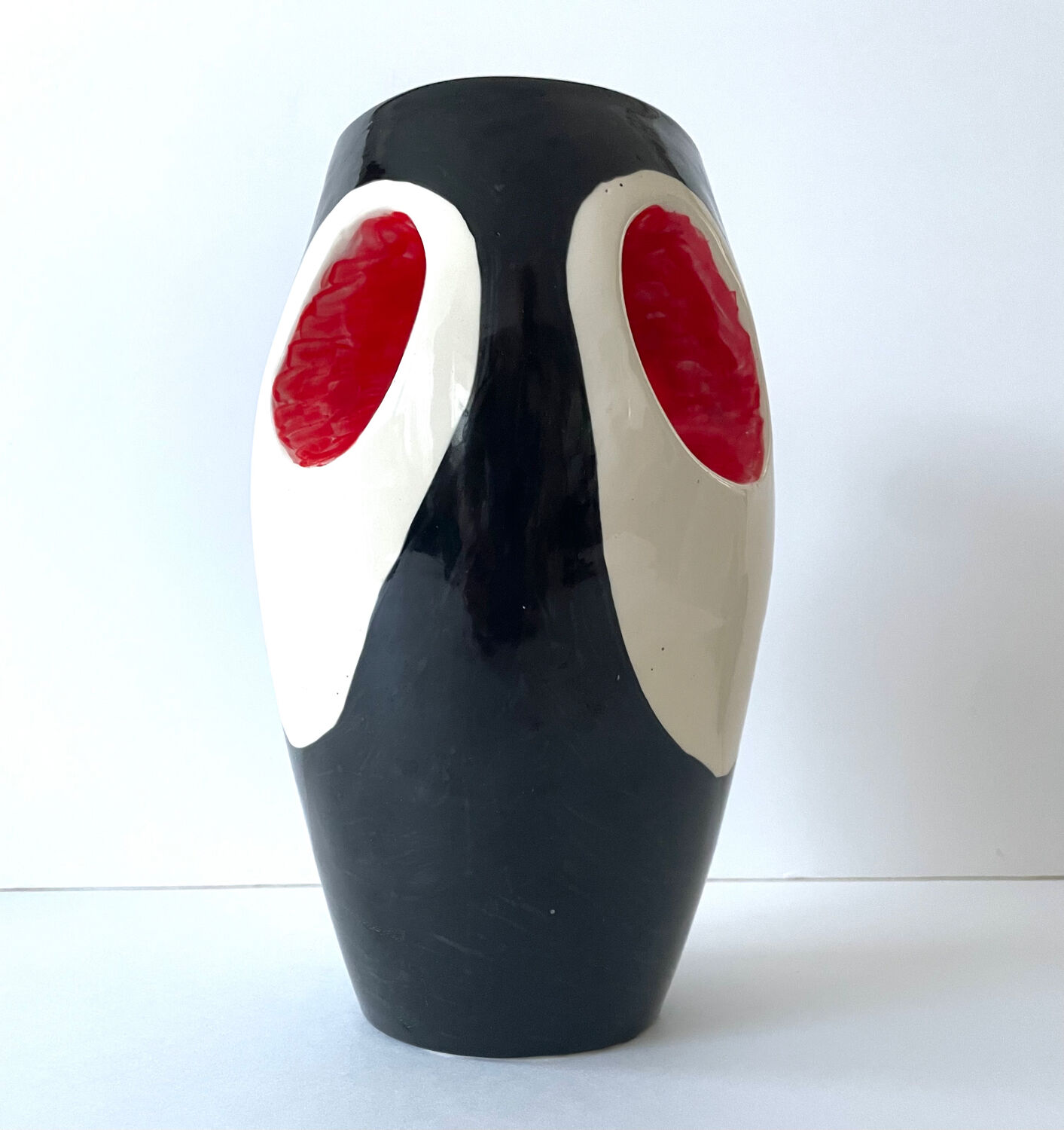 Large pitcher vase in earthenware by Roland Brice and Fernand Léger.