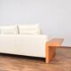 Italian Leather Sofa from Giorgetti, 1980s.