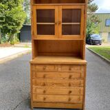 Scandinavian chest of drawers with 6 wooden drawers