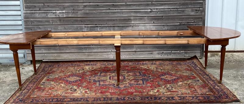 19th century mahogany dining table