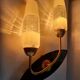 Large antique Arlus wall sconce
