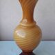 Opaline glass vase