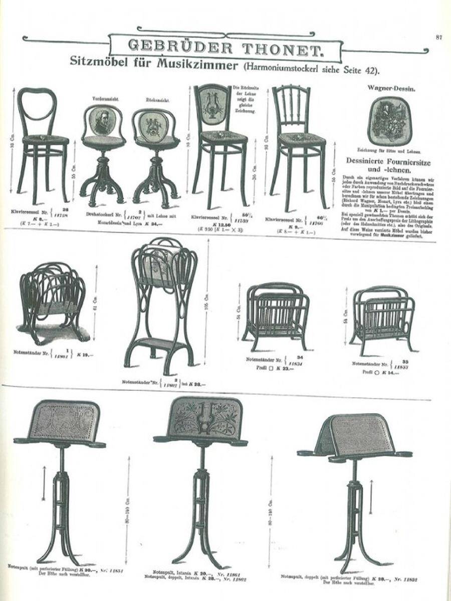 Porte-revues n°33 par Thonet