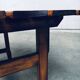 Patinated Wood Garden Table, 1970s