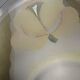 Art Deco chandelier with polychrome glass