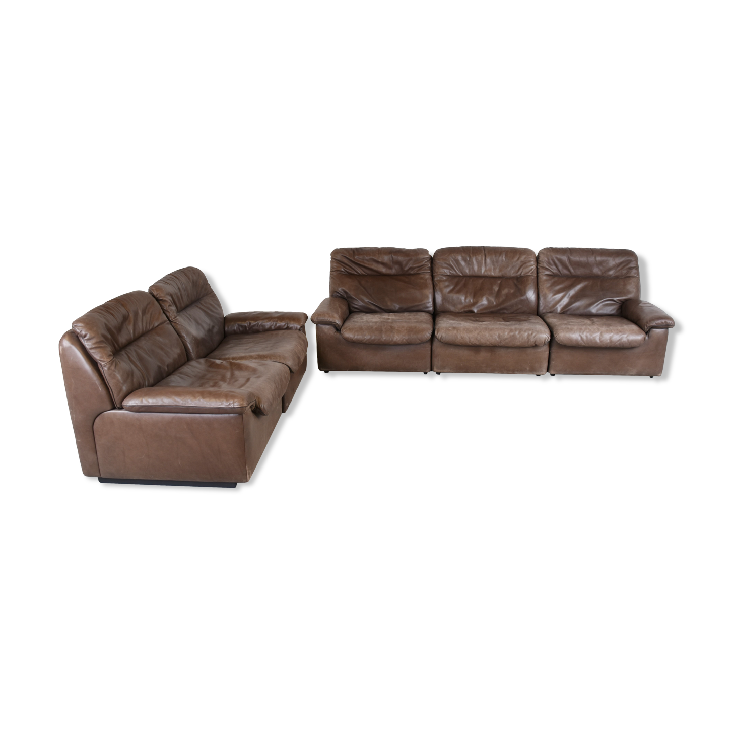 Vintage modular sofa set by De Sede, 1970s