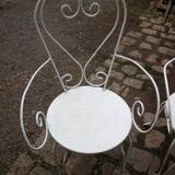 All garden furniture in wrought iron
