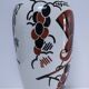 Vase Art déco Keller Guérin "Ceylan" décor oiseaux