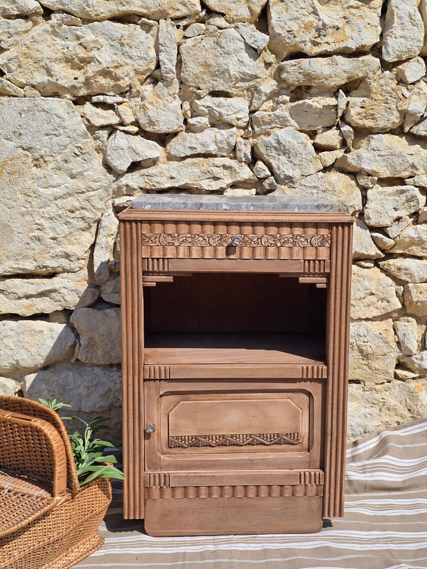 Bedside table or small Art Deco storage/occasional furniture
