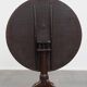 Antique 18th-Century English Swivel Barrel-Leg Birdcage Tilt-Top Table