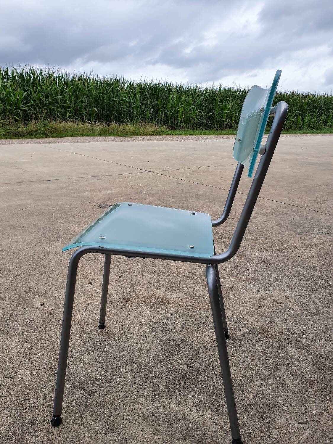 Set 3 Chip chair (GLAS) -Tim Power vintage design 1990s vintage