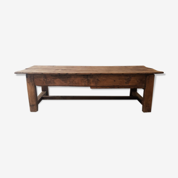 Camapgne-style coffee table