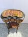 Small table gardener napoleon III - in marquetry - 19th century