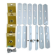 Set of 6 pairs of cleanliness plates (B-0016-2)