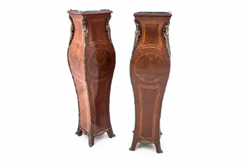 Antique columns, France, around 1870