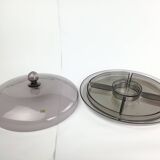 7-piece serving tray by Vicke Lindsand for Orrefors 1930
