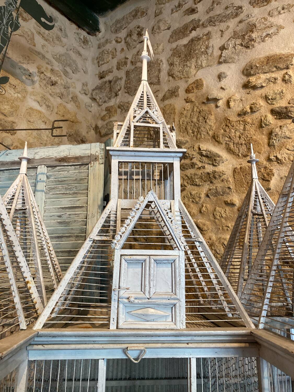 Large old cage