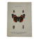 Gravure papillon ancienne planche botanique naturaliste double face