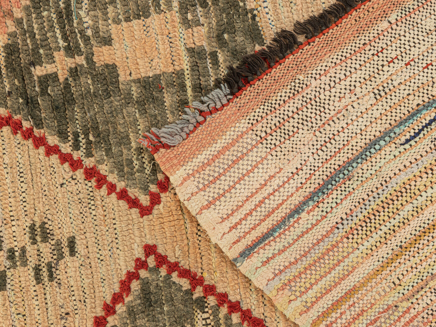 Vintage boujad, berber rug, 95 x 225