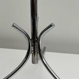 Vintage space age modernist chrome metal valet