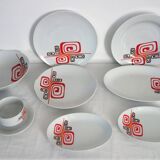 11 Winterling Marktleuthen Bavaria 70's dinner plates