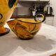 Souptureen and saucière, glazed terracotta, France, Provence