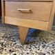 Bureau vintage chêne clair