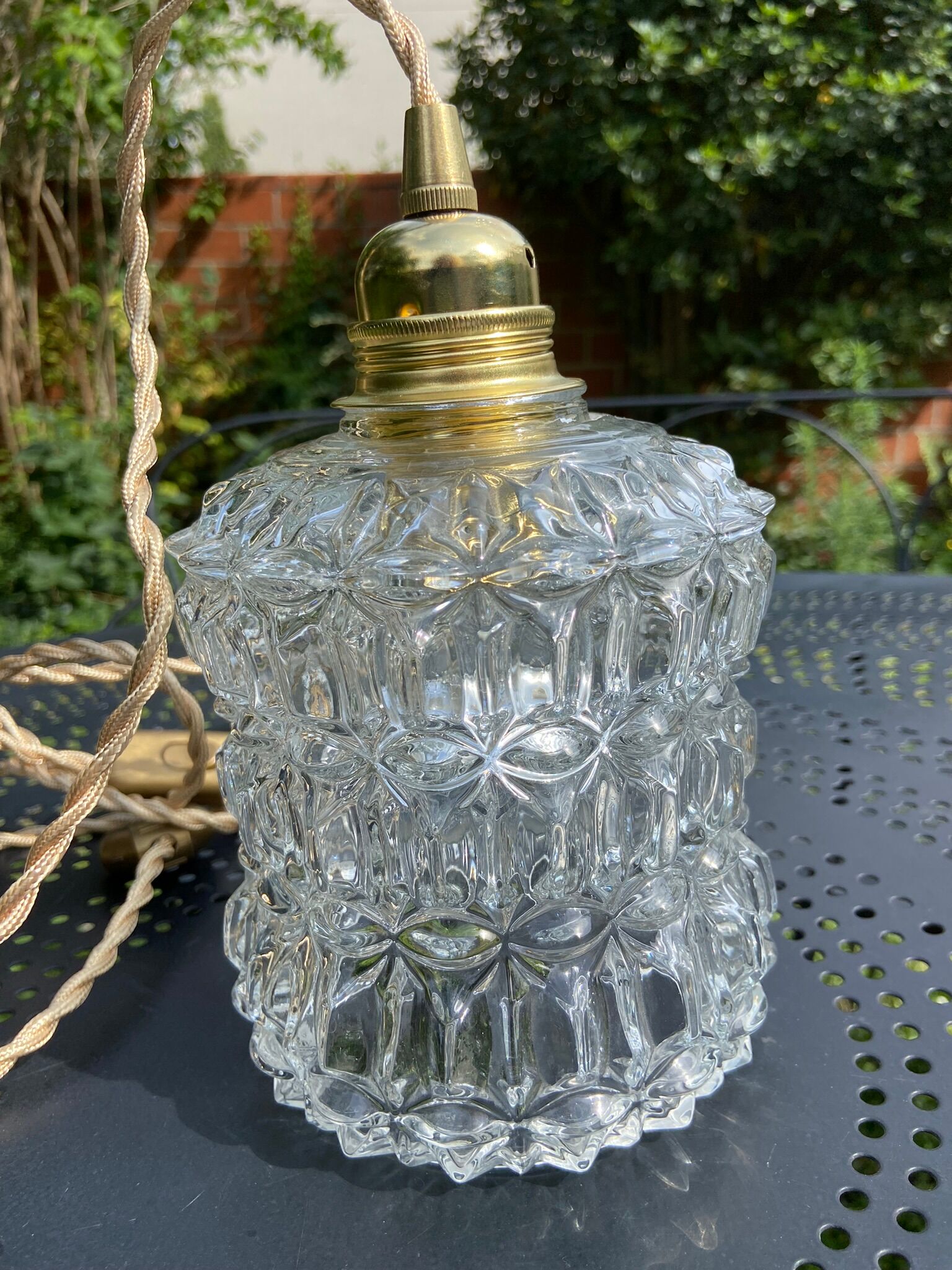 Vintage origami globe player 1970