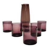 Water carafe and glasses, Italy 1960s