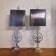 Pair of lamps from Maison Charles, Rinceaux models ref 2374 from the 70s.