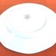 Années 1940 Assiette plate Faïence Digoin Sarreguemines France modèle Odile