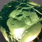 Vintage Table Lamp in Saint Gobain Glass in the style of Max Ingrand, 1960s