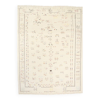 8x10 Scandinavian Oushak Rug, 242x321Cm