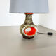 Lampe de table en céramique de lave grasse par Dümler et Breiden, Allemagne, années 1970