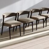 vintage set of 4 danish dining chairs