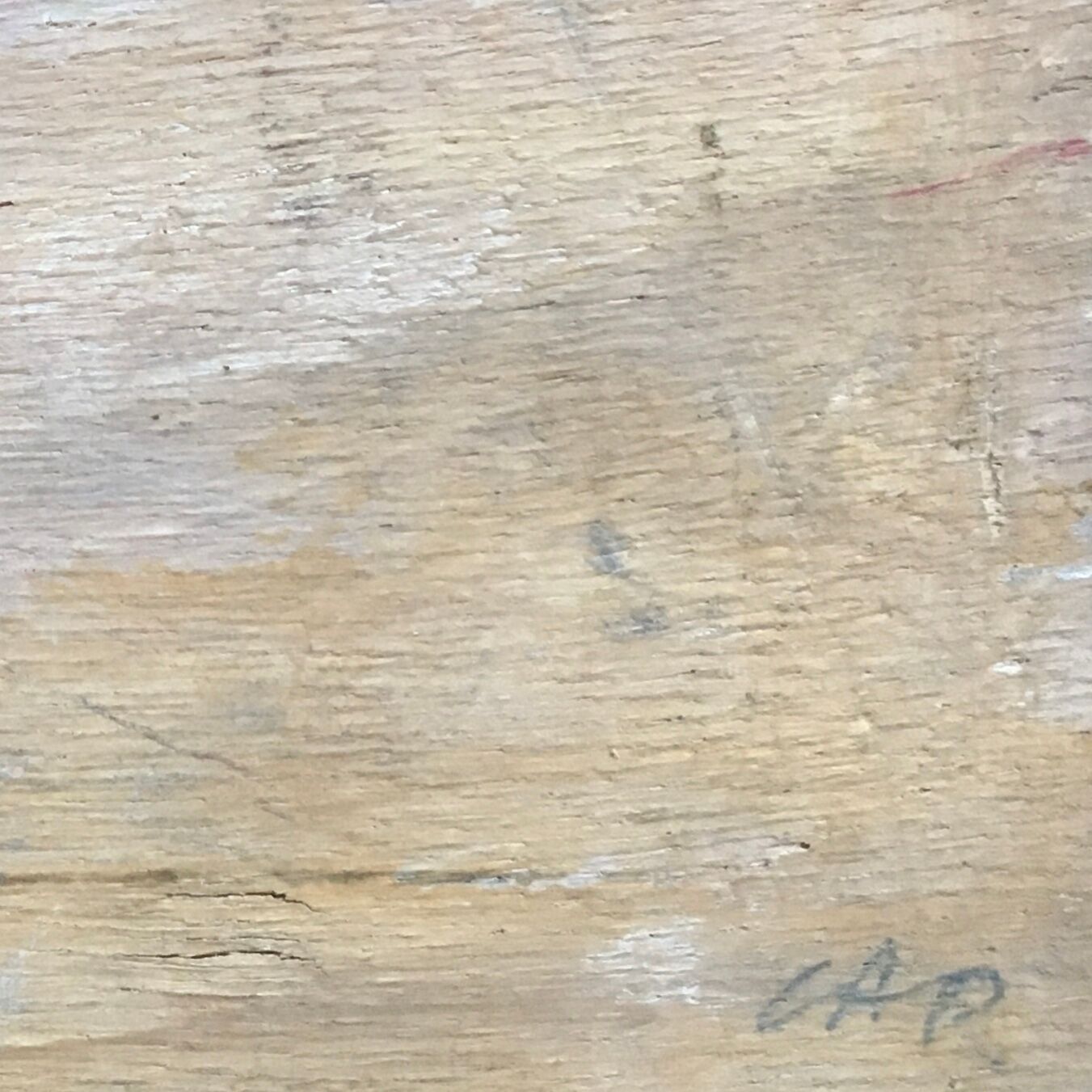 Painting woman in the garden