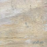 Painting woman in the garden