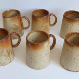 J P sandstone cups