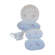 Ceramic service with 5 dishes