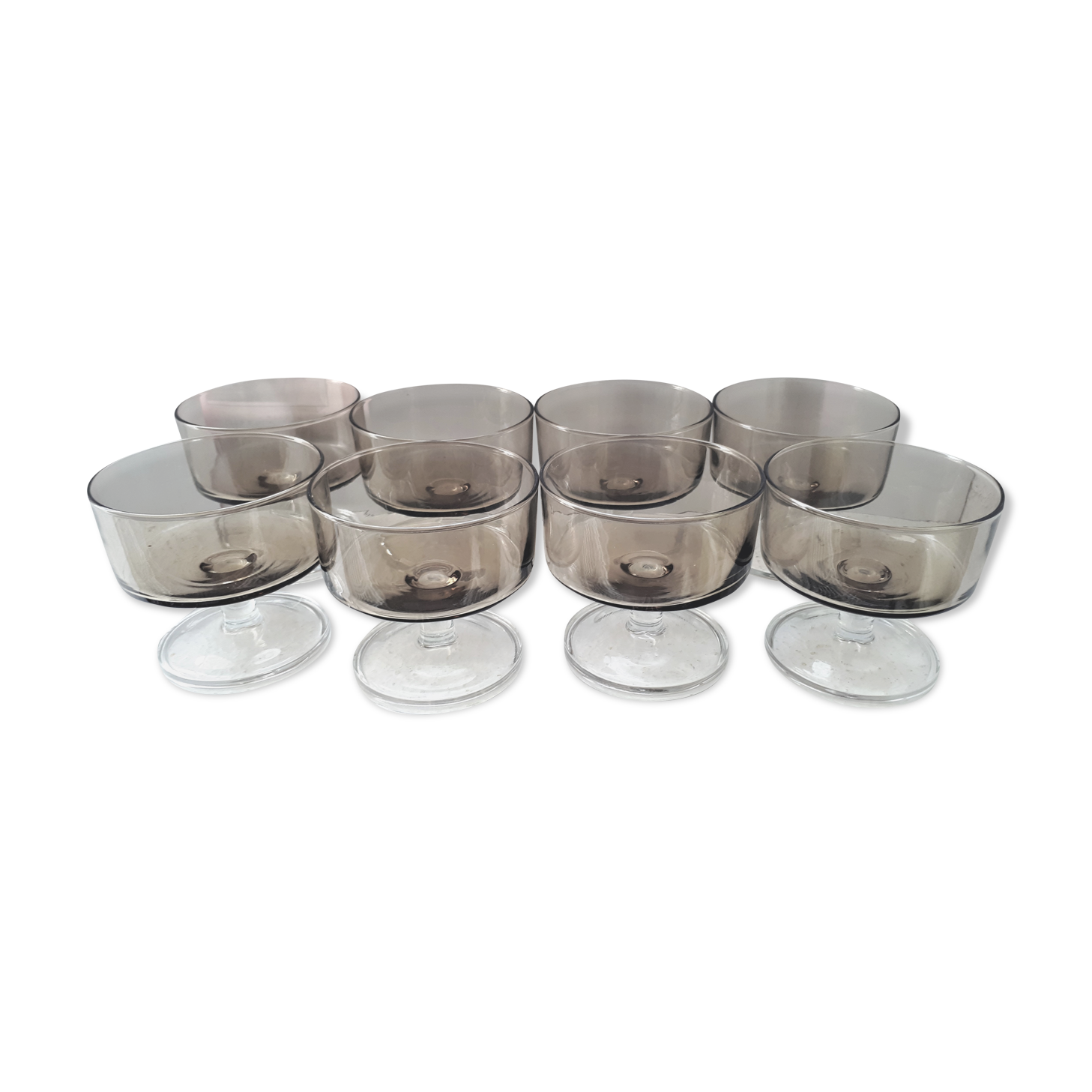 Champagne, ice or fruit glasses
