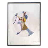 Pastel drawing, Thomas de Bascher