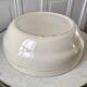Toilet service in terre de fer longchamp cream with golden edging 40s-50s