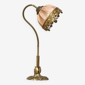 Lampe en bronze vintage, Maison Le Dauphin