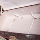 Authentic old suitcase 70 cm real fiber